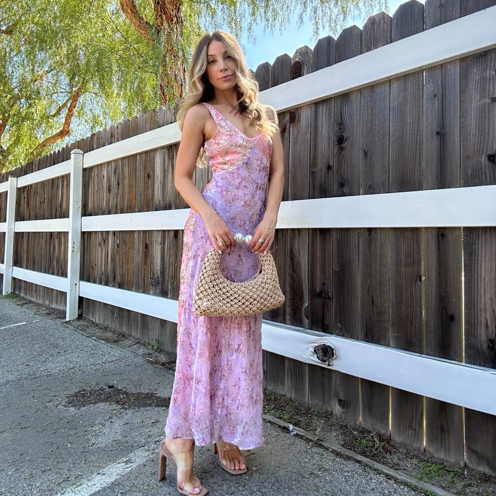LOVESHACKFANCY - Iliana Slip Dress | wedding guest look